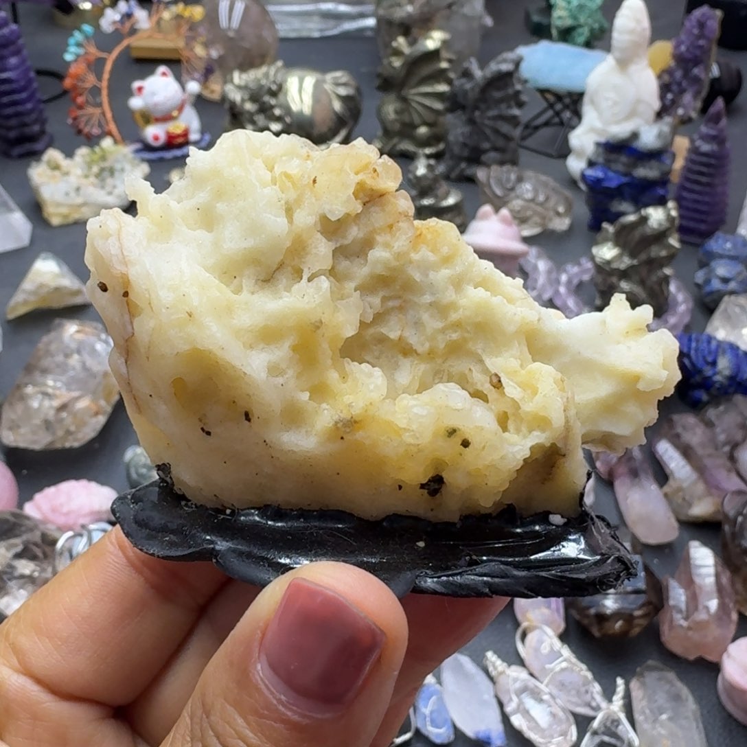 石材洞形簇的摆件