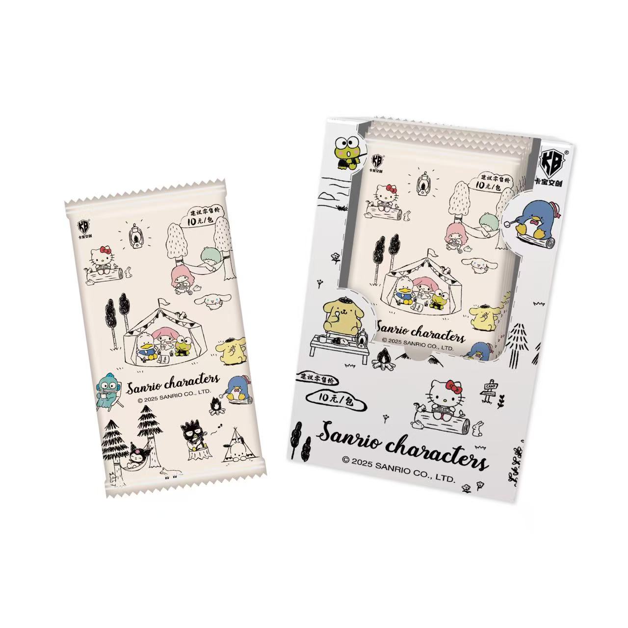 【捆捆】卡宝《三丽鸥Sanrio家族》珍藏卡牌第二弹（代拆）