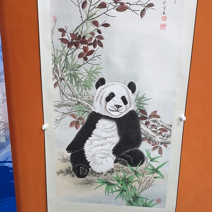 国画国画作品黑白韵律138/68