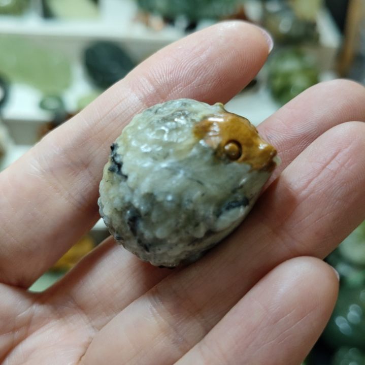 岫玉小挂坠未镶嵌