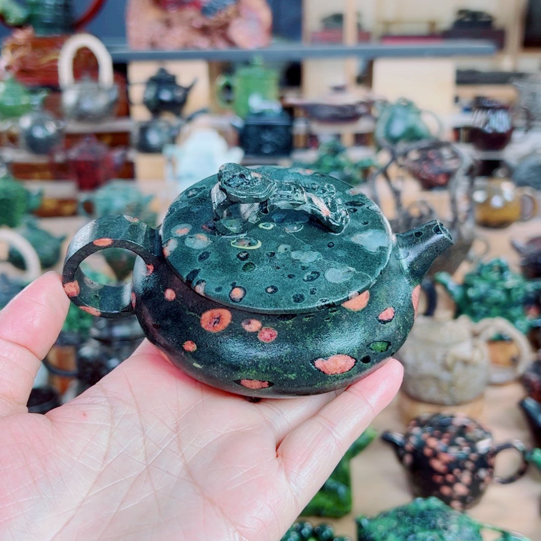 茶空间系列天然石材肉*哆