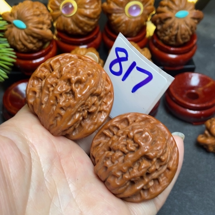 39楼呀817文玩核桃狮子头