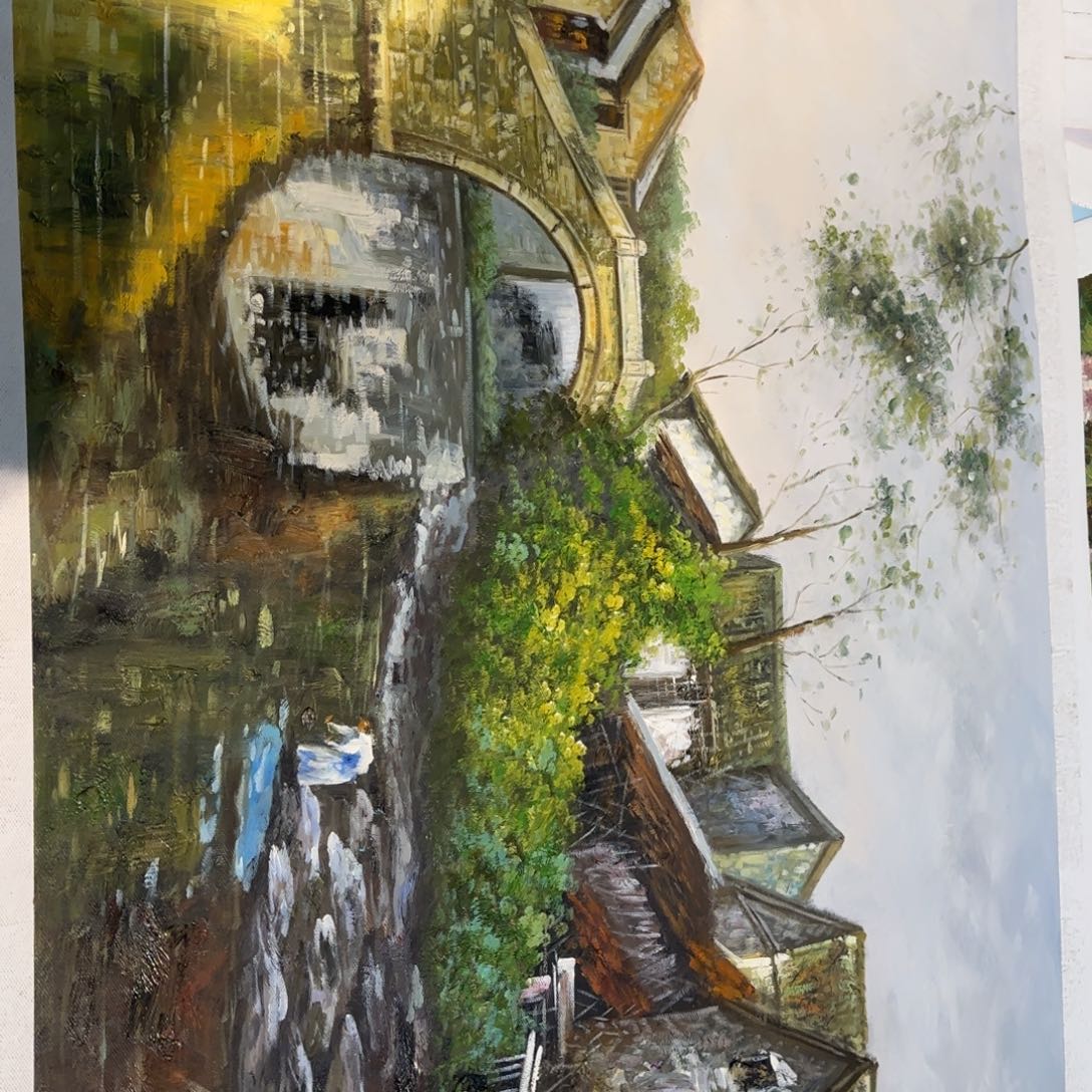 油画好的我真的好喜欢这个