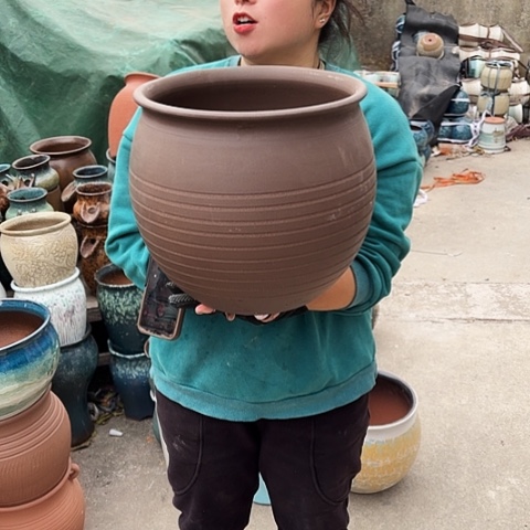 口29高28瑕疵盆子 