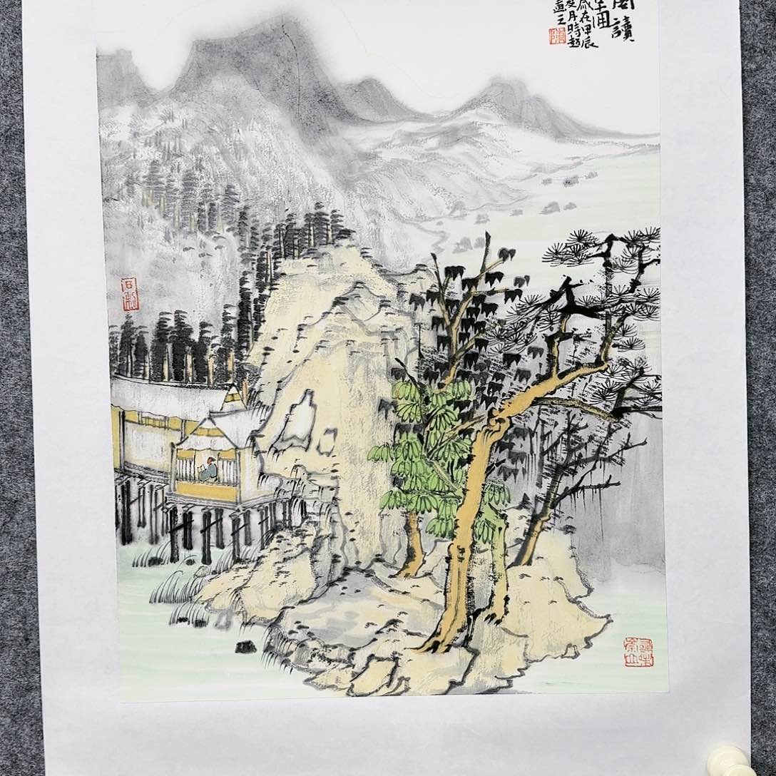国画陈时超老师作品欣赏