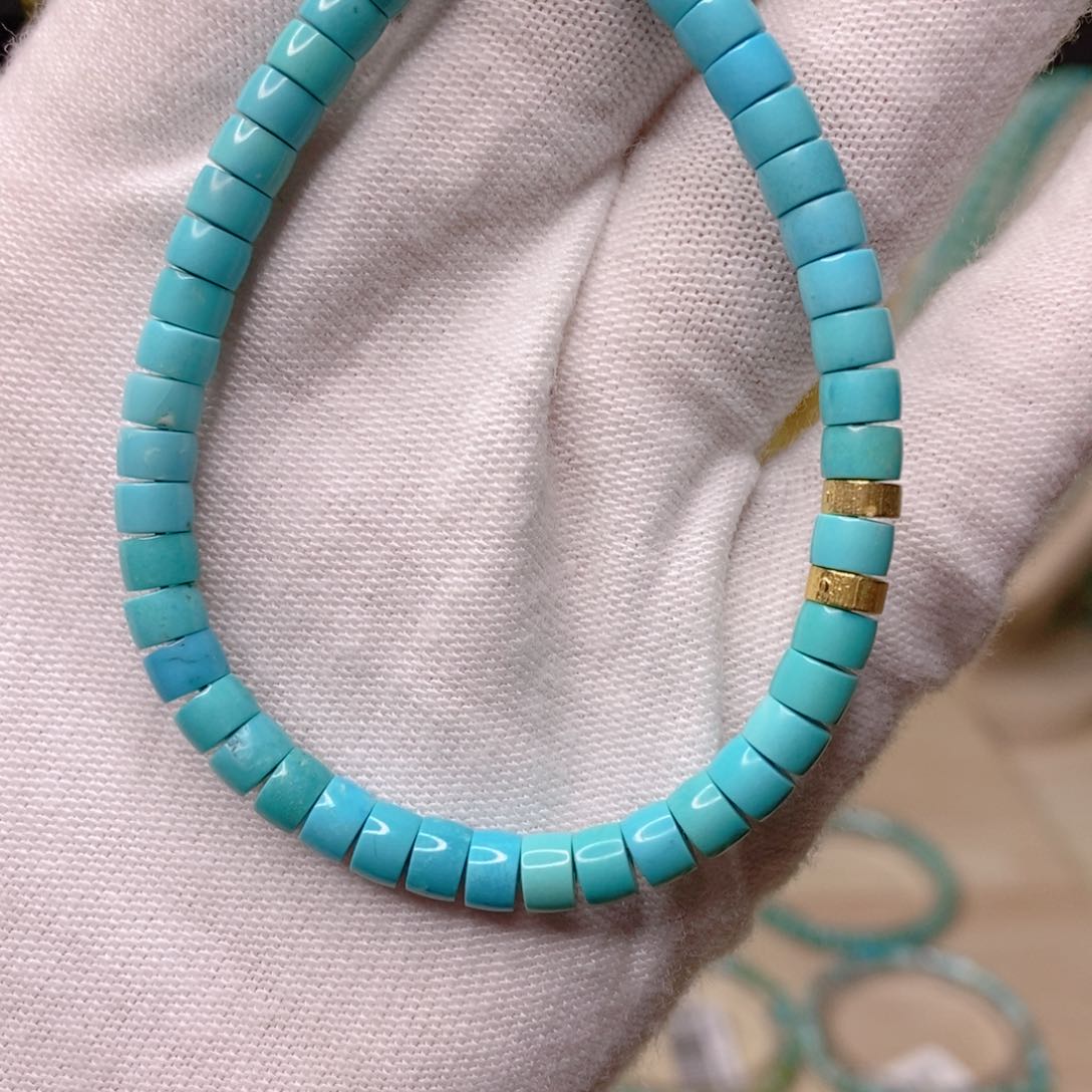 绿松石手串未镶嵌