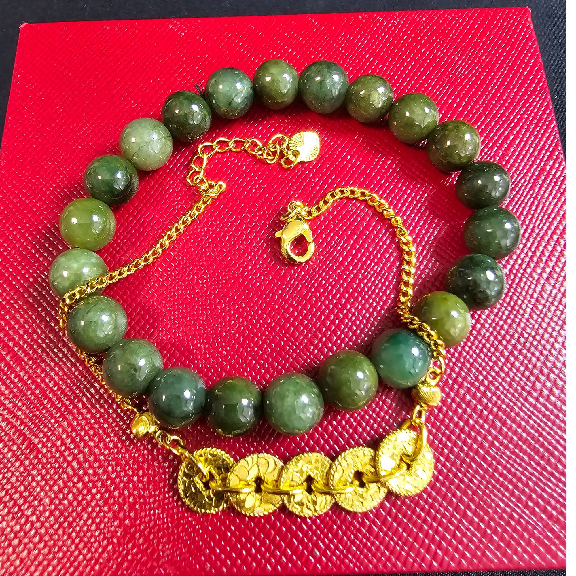 【小雨好物】碎碎冰五帝币手链