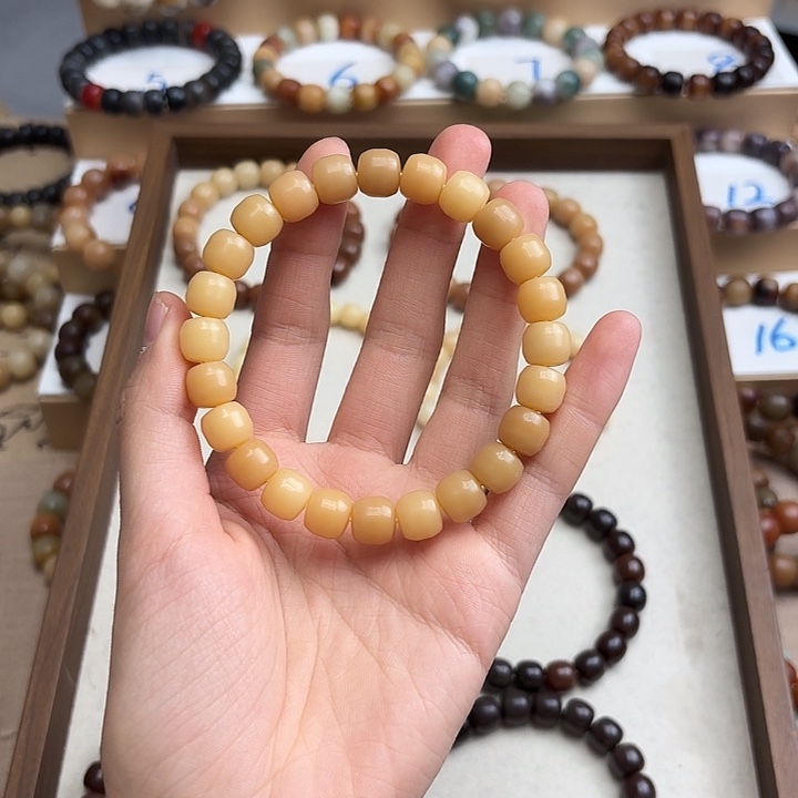 麦***鱼手串菩提根/象牙果卡10汉堡