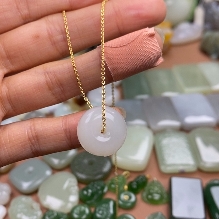 和田玉未镶嵌手链予