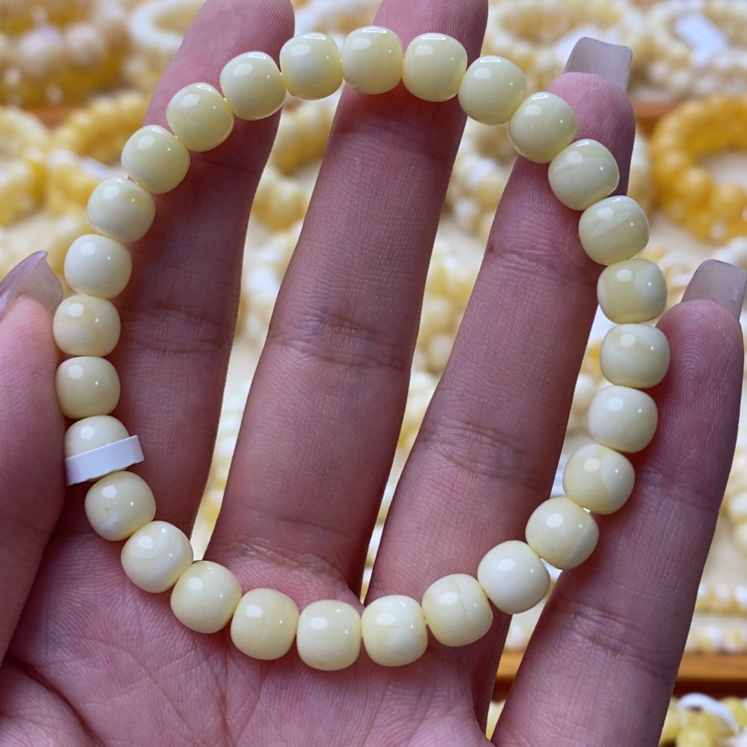 琥珀未镶嵌手链琥珀