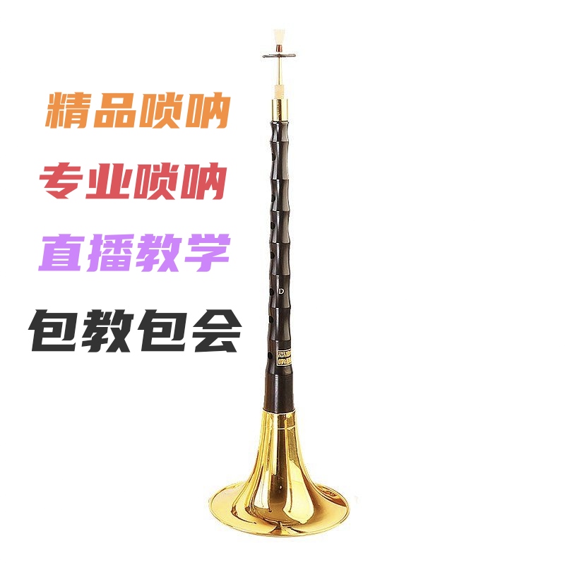 降B调紫光檀专业唢呐！