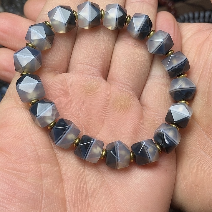 玛瑙/玉髓手链未镶嵌