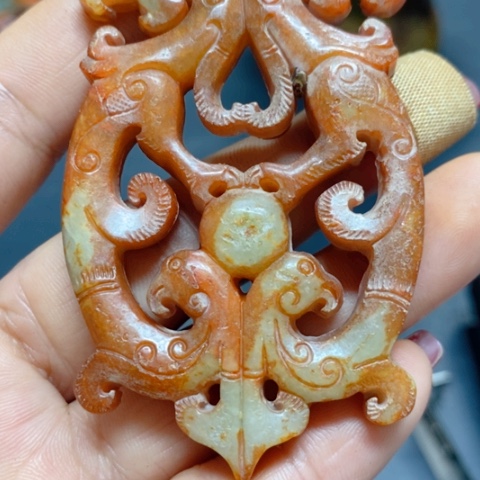 紫金钵盂菩提吊坠