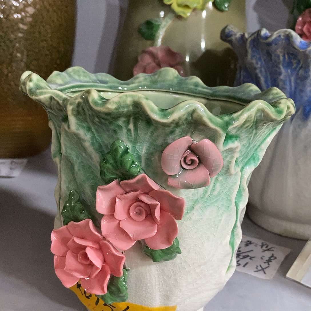 杯子陶陶盆有孔 窑裂修补 介意勿拍