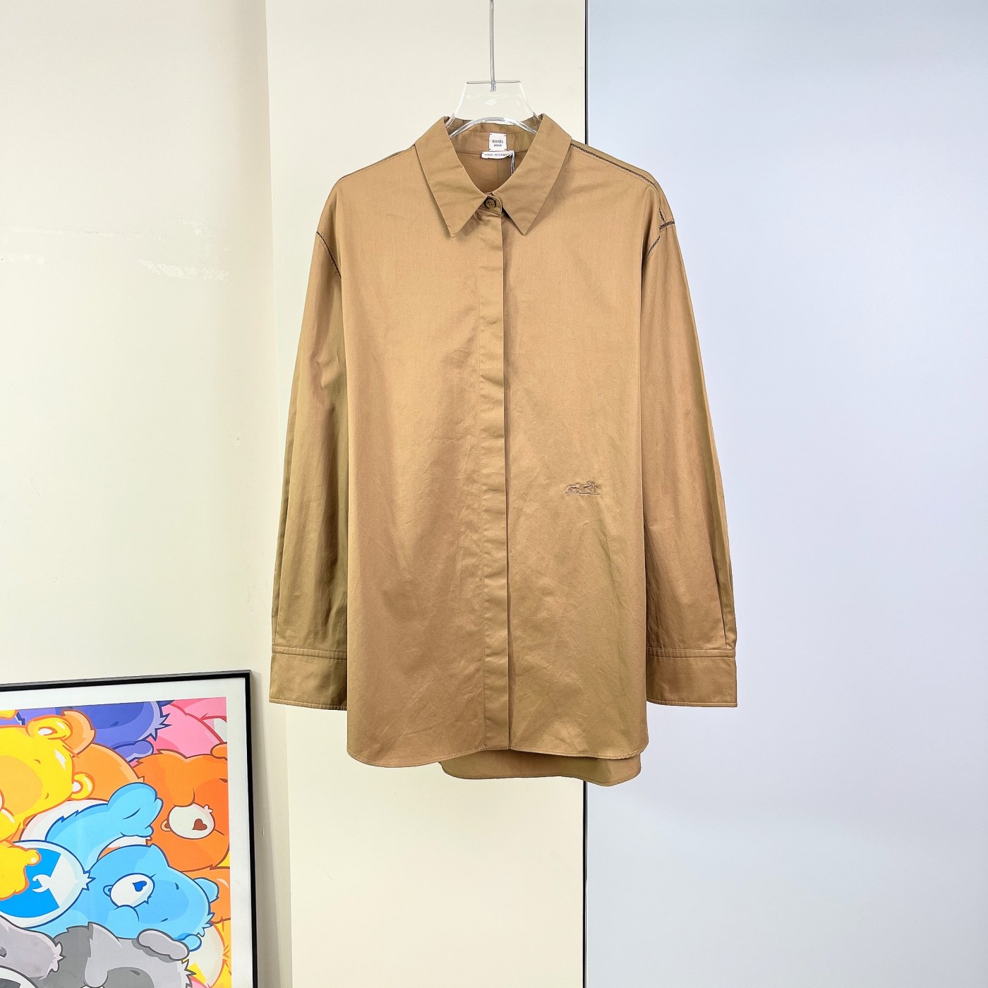 99新 Hermes/爱马仕 衬衫/40码/Xspa5571