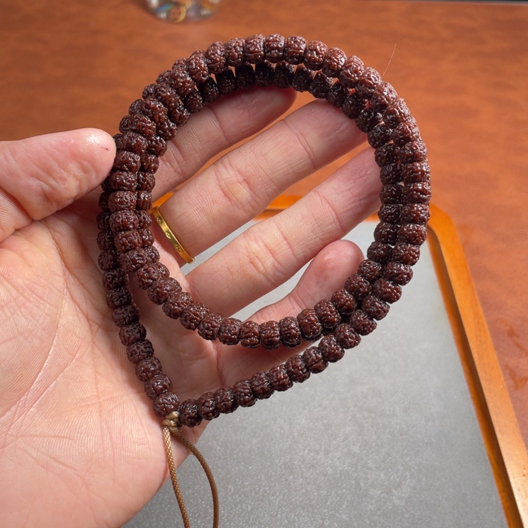 金刚菩提吊坠保真一代龙108尺寸7.5+