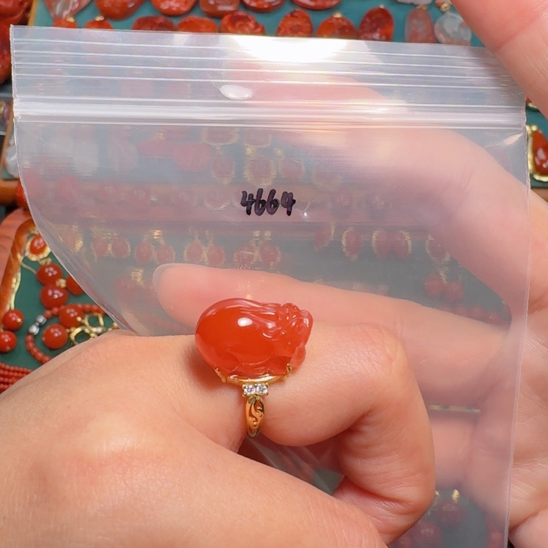 南红玛瑙南红银S925镶嵌