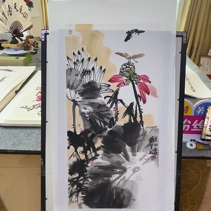 国画张圣敏先生纯手绘作品