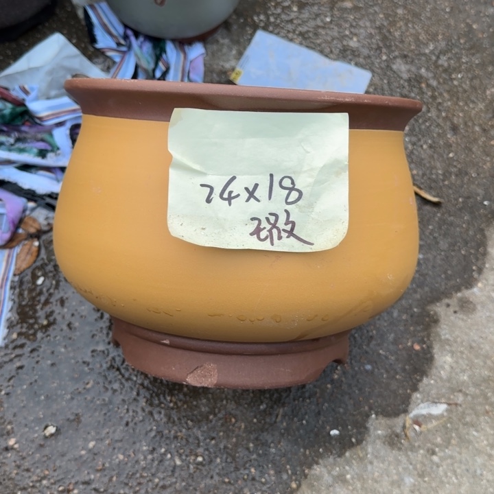 紫砂花盆特价商品