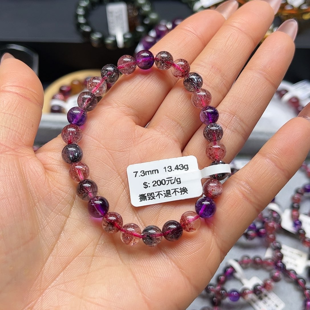 水晶手链未镶嵌手链