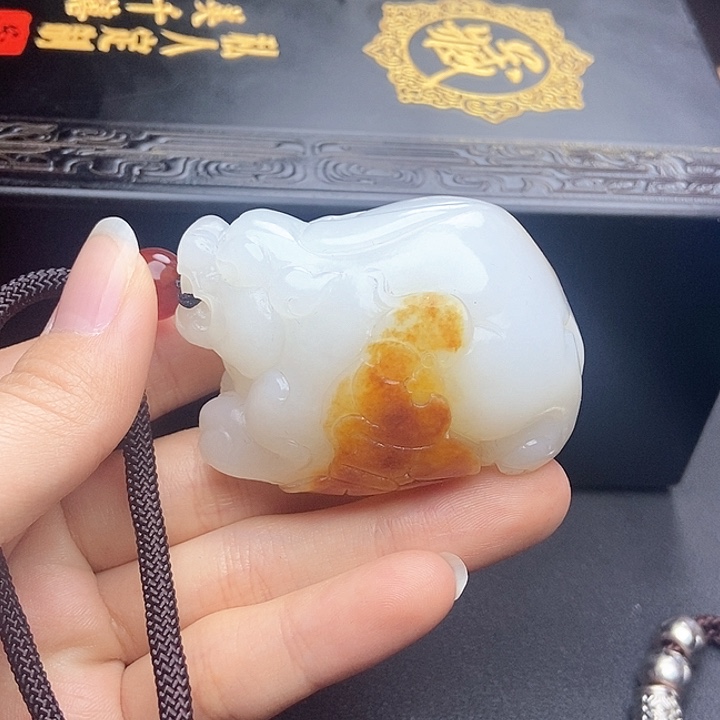 和田玉挂件未镶嵌N