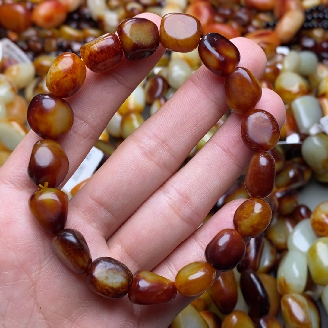 未镶嵌和田玉手链