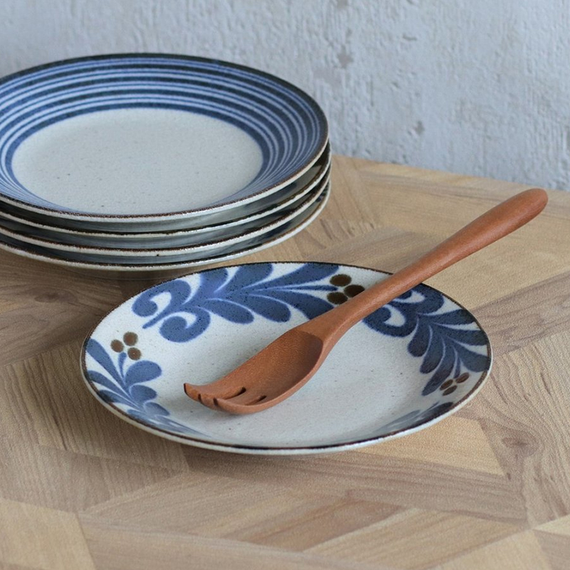 美浓烧秋收系列16cm小号盘