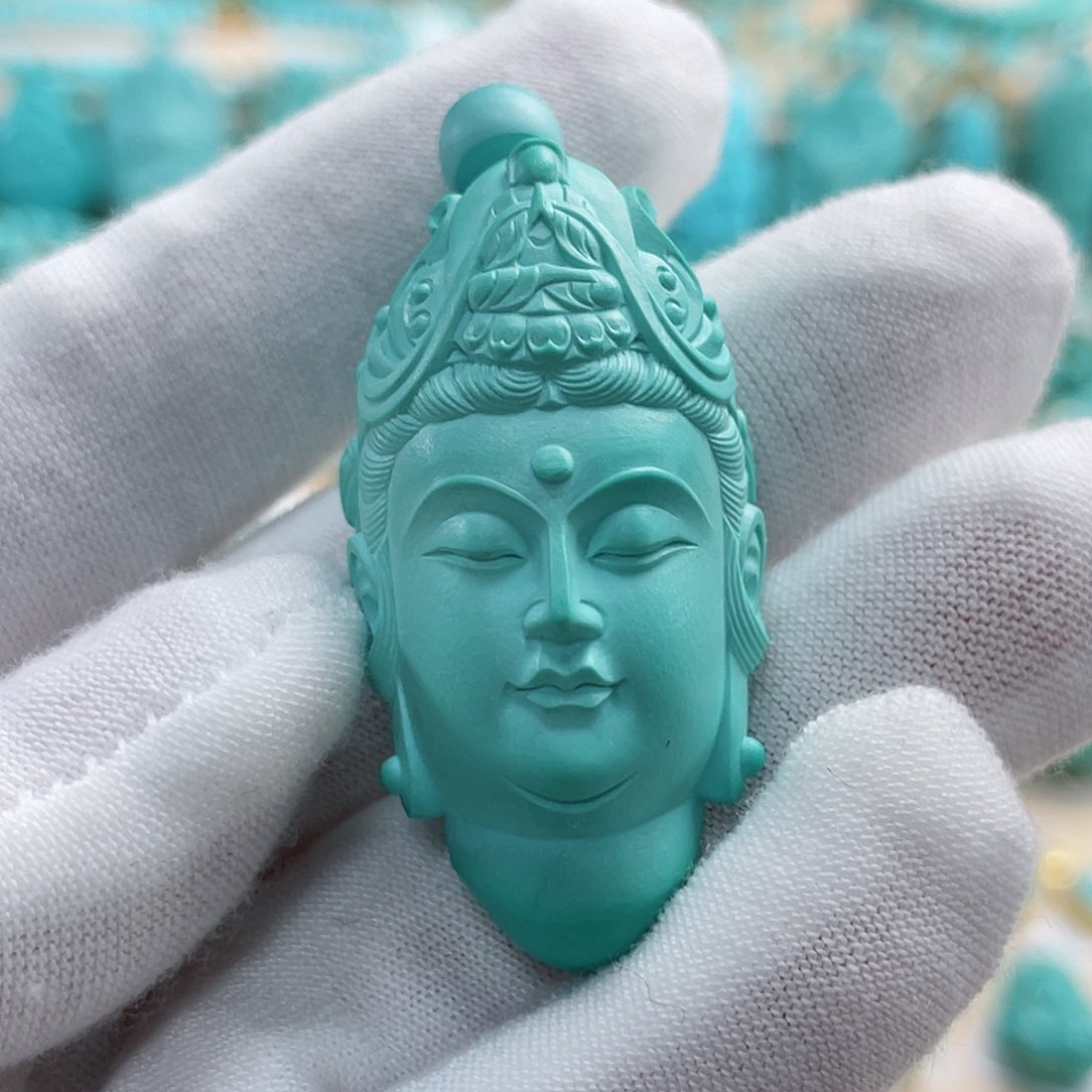 绿松石珠宝奇石未镶嵌