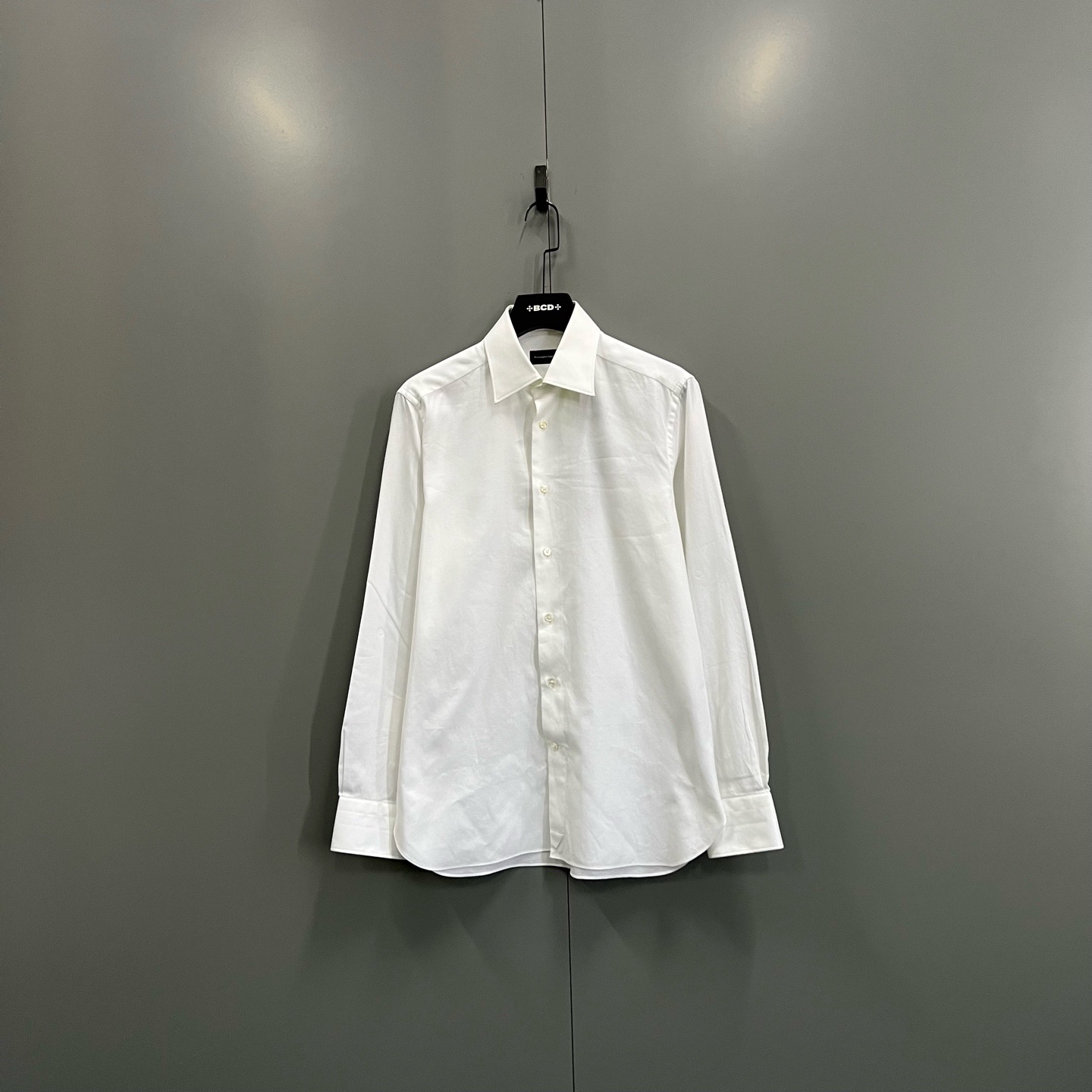 99新 ZEGNA jp 杰尼亚 白色衬衫 40码 611028