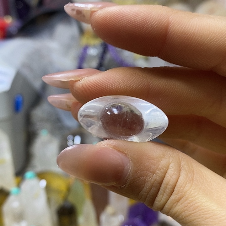 水晶未镶嵌珠宝半成品