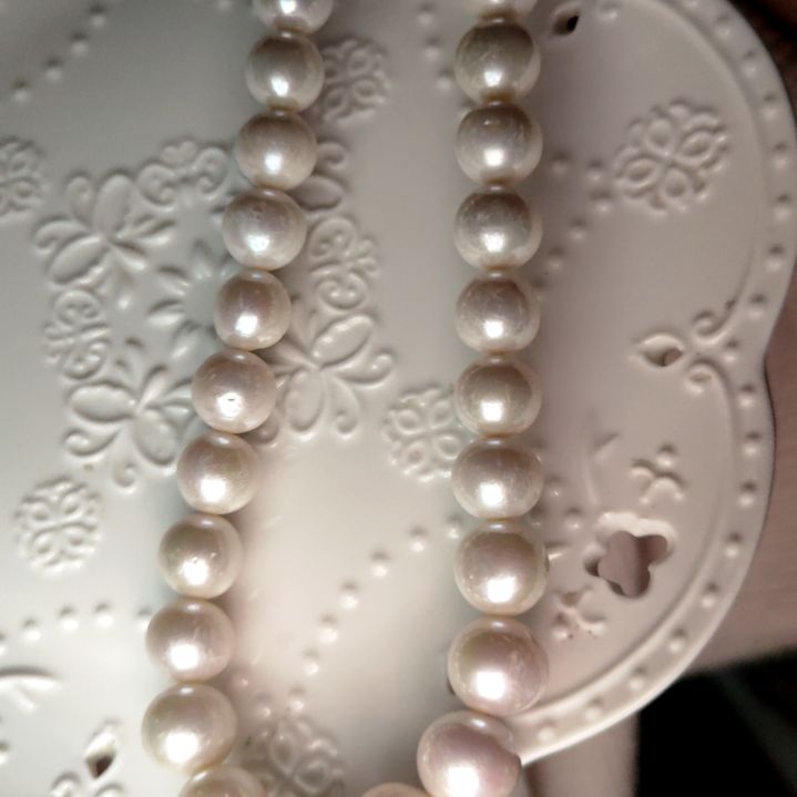 合金0110大龙蛋珍珠项链淡水珍珠