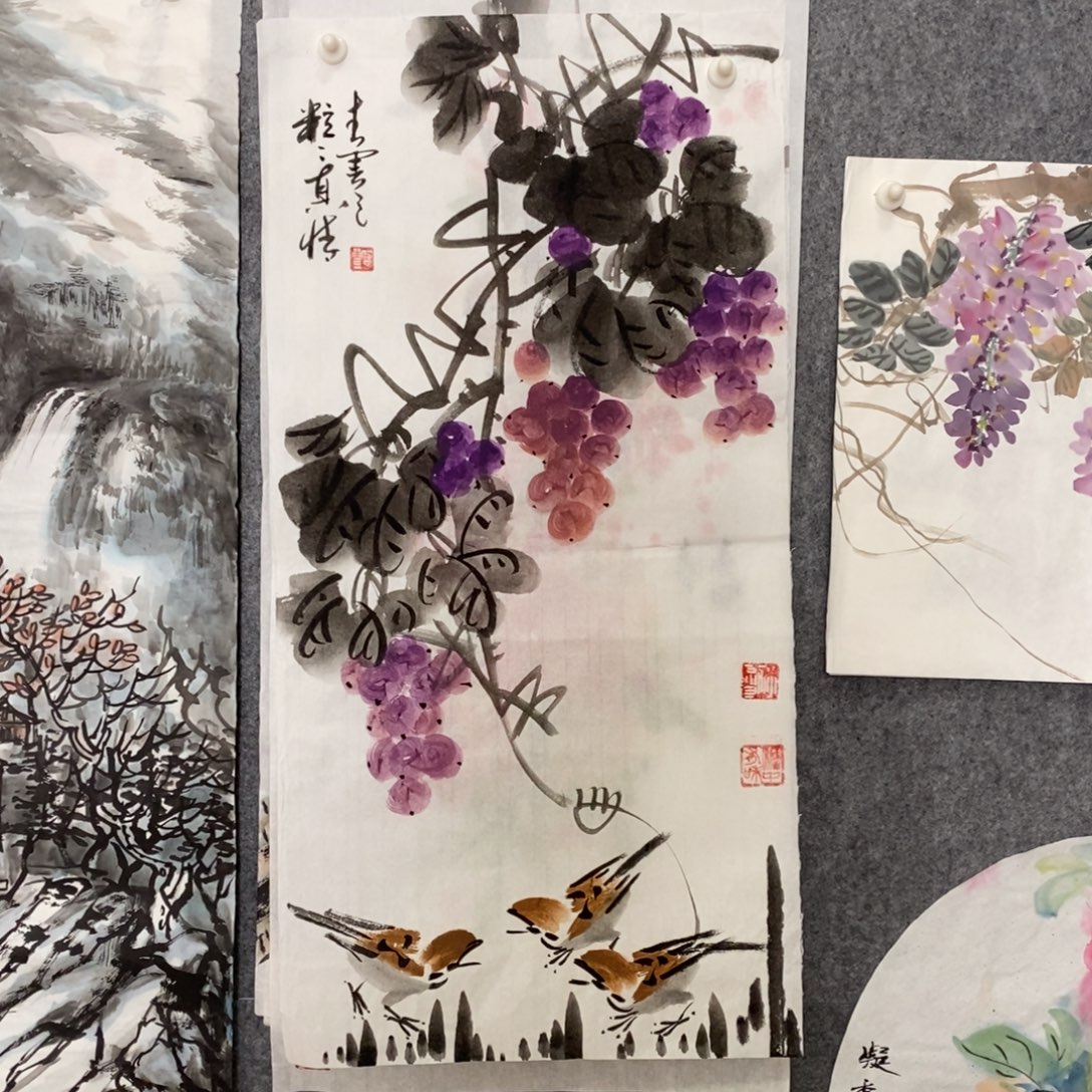 国画国画纯手写手绘作品42