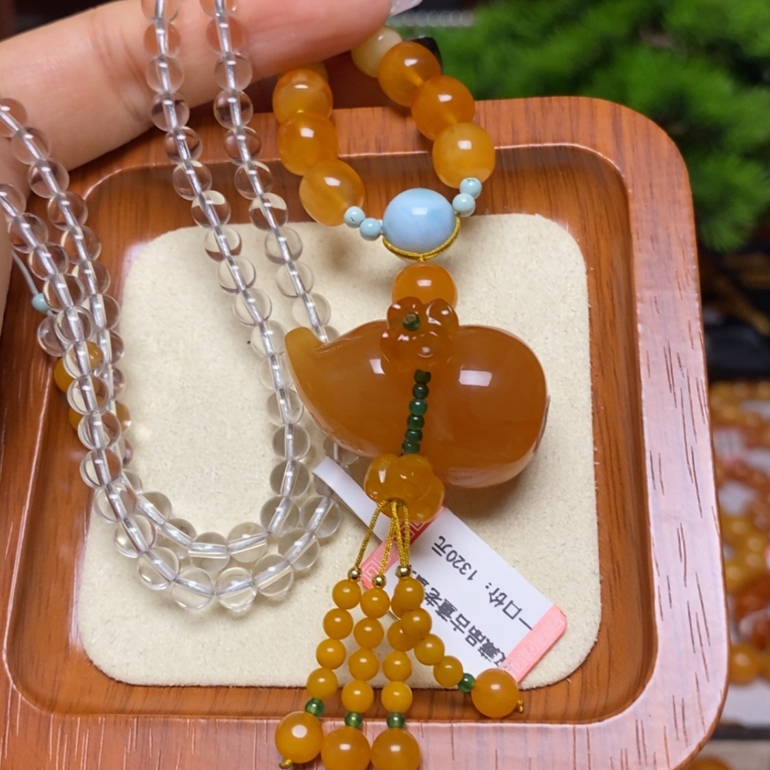 【闪购商品】蜜蜡颈饰未镶嵌项链