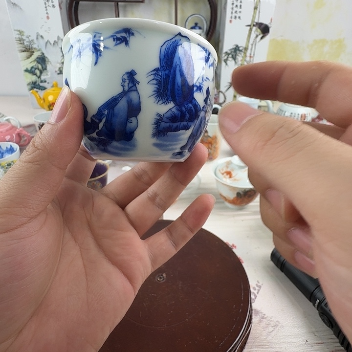 摆件景德镇陶瓷老厂瓷2