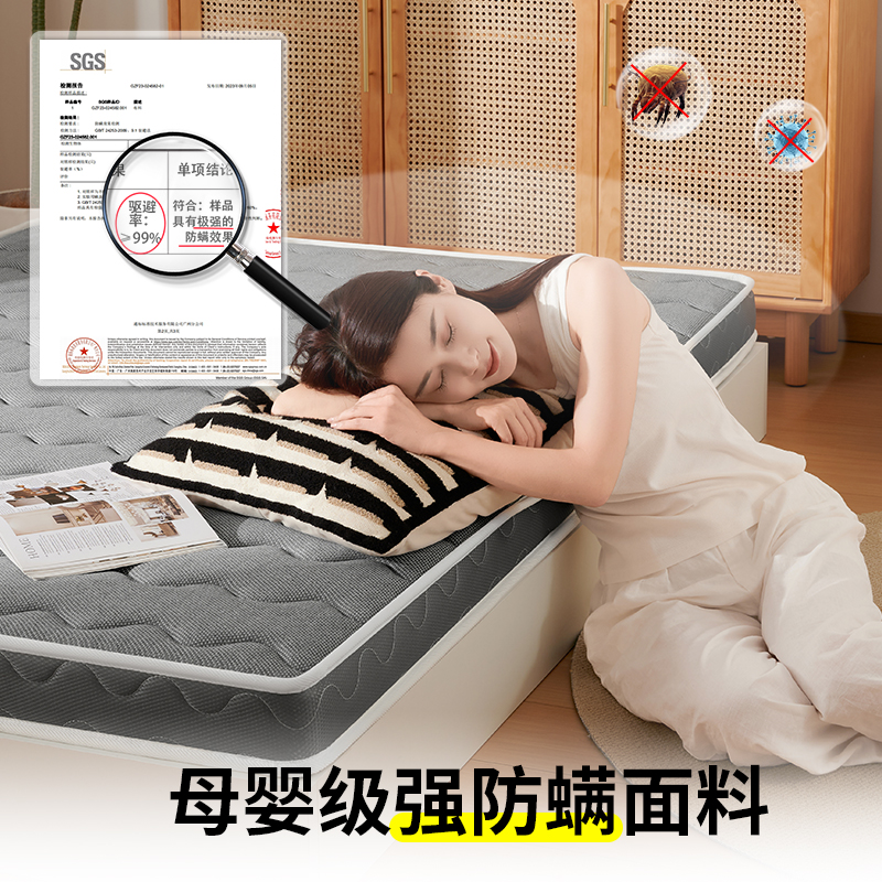 筵居榻榻米床垫子定制任意尺寸椰棕乳胶防螨卧室可折叠专用定做