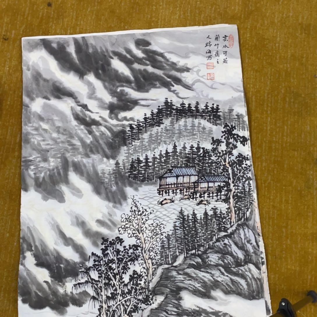 国画三**剧陈瑞海老师作品55555