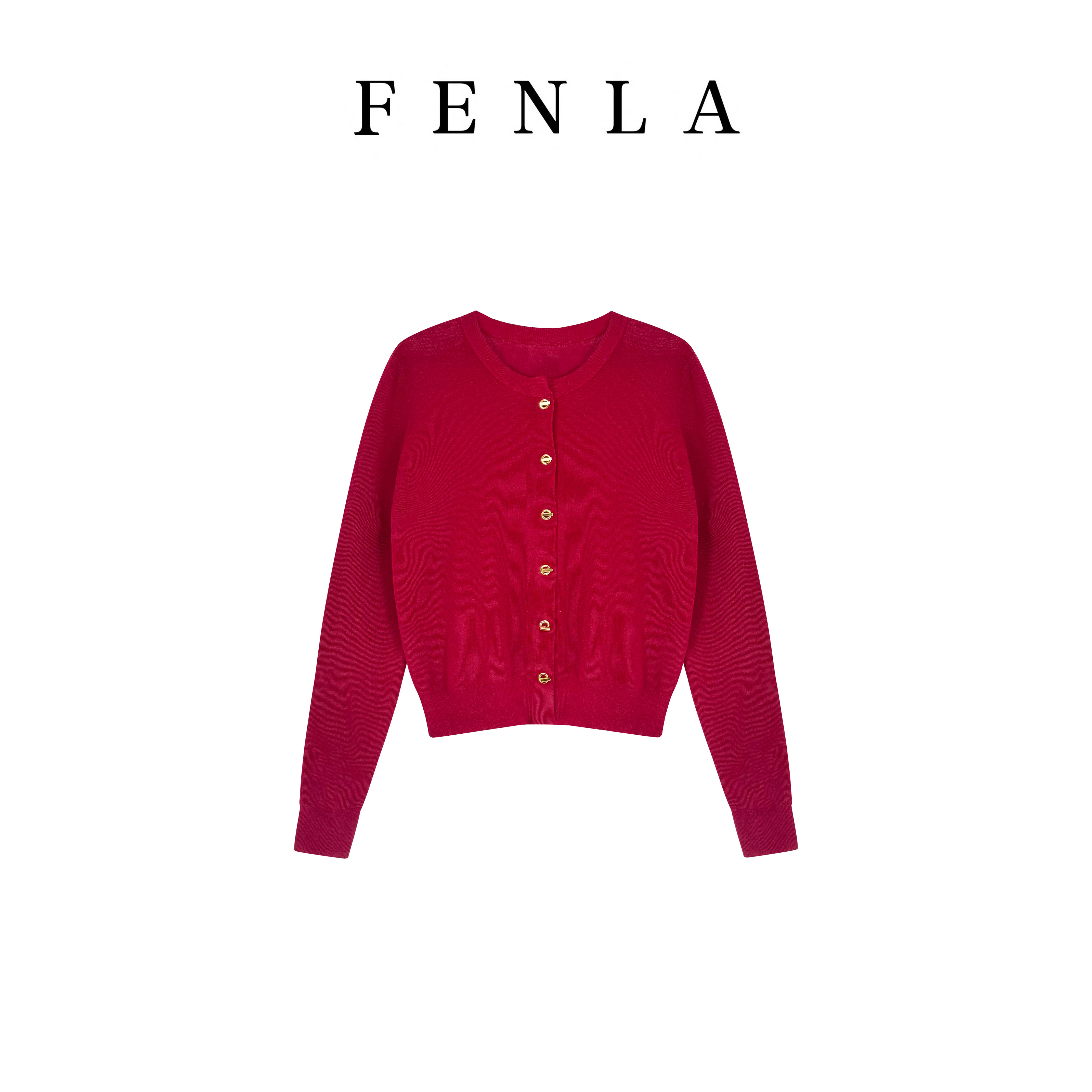 【惠姐私服】精致短款针织开衫气质显瘦百搭毛衣外套上衣 85531