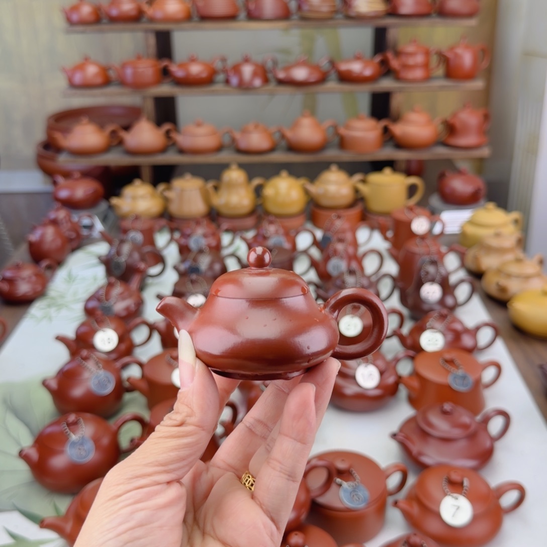 放***己紫砂茶壶大红袍小玉乳50c