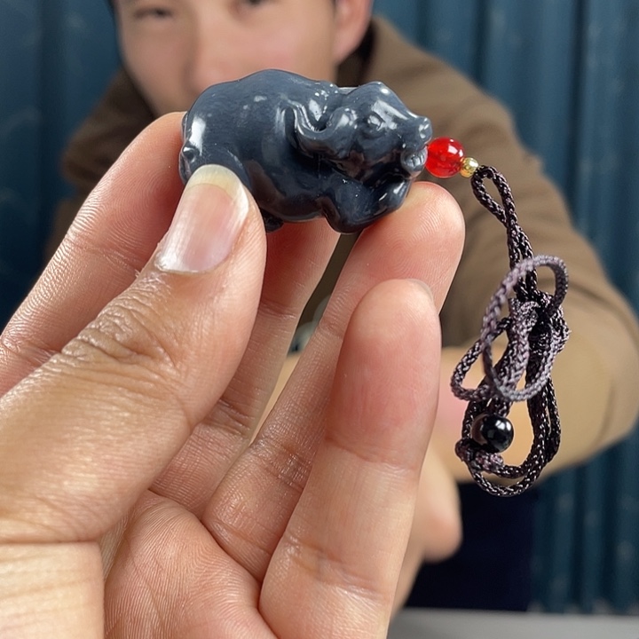 和田玉未镶嵌吊坠(不含链)