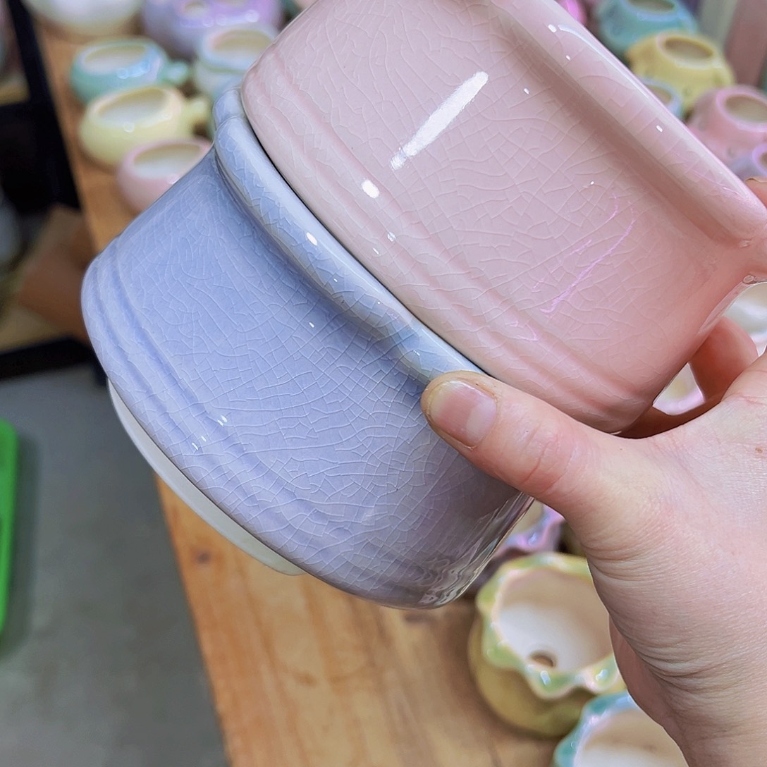 陶瓷花盆当场凑满12包邮