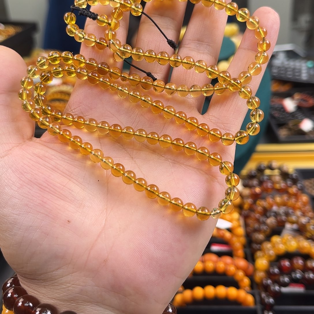 未镶嵌琥珀裸石琥珀