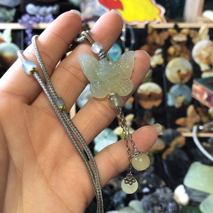 岫玉未镶嵌岫玉挂件