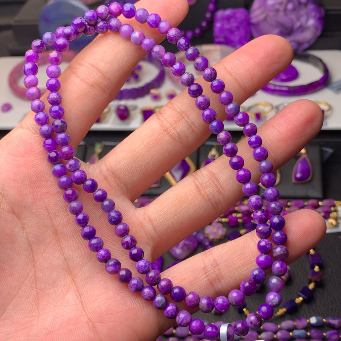 苏纪石（舒俱来）手串未镶嵌