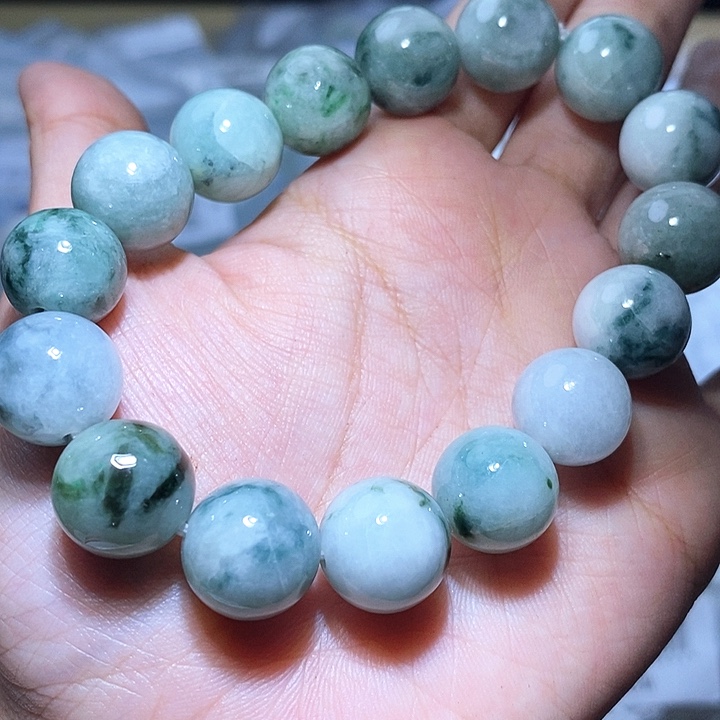 未镶嵌手串翡翠天然缅甸A货翡翠