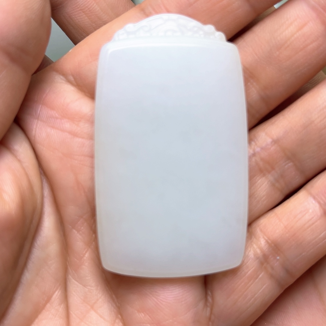 一***风和田玉未镶嵌挂件