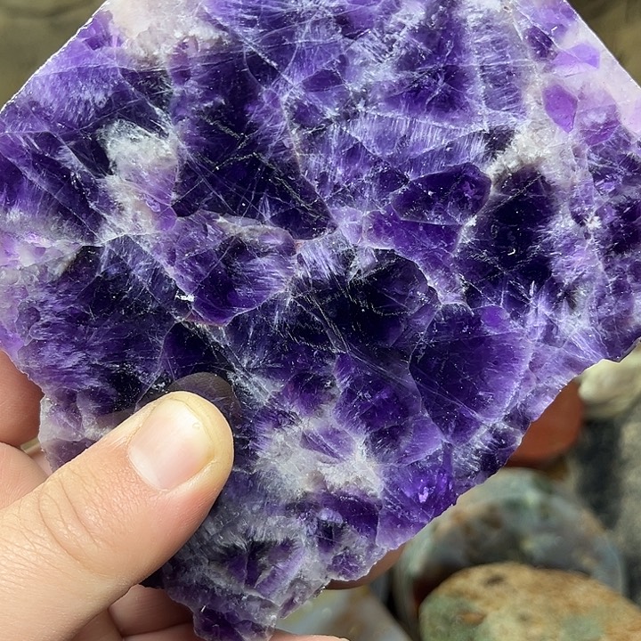 月***海定制石英质玉定制手镯58带扣子一个