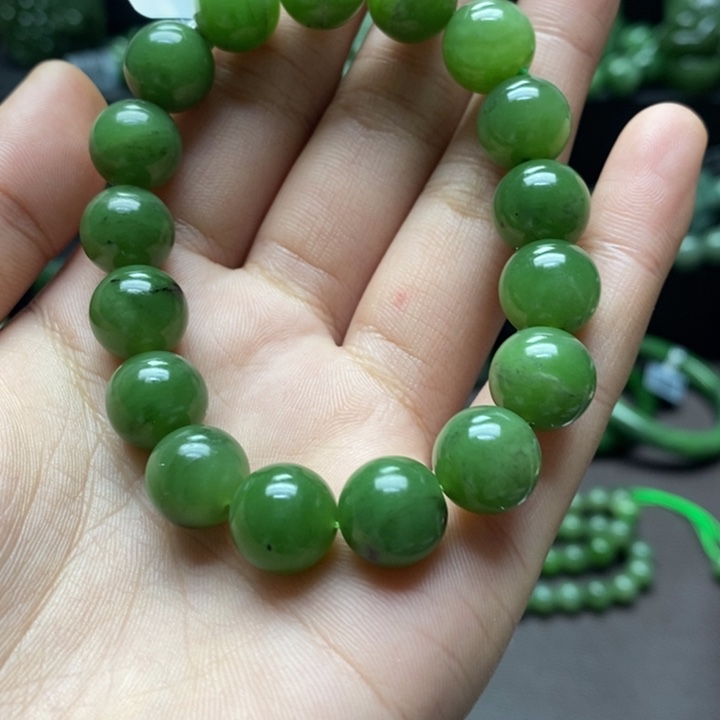 和田玉手串未镶嵌