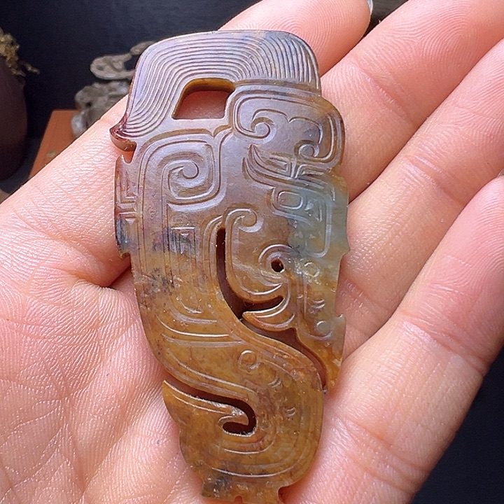 和田玉挂件未镶嵌