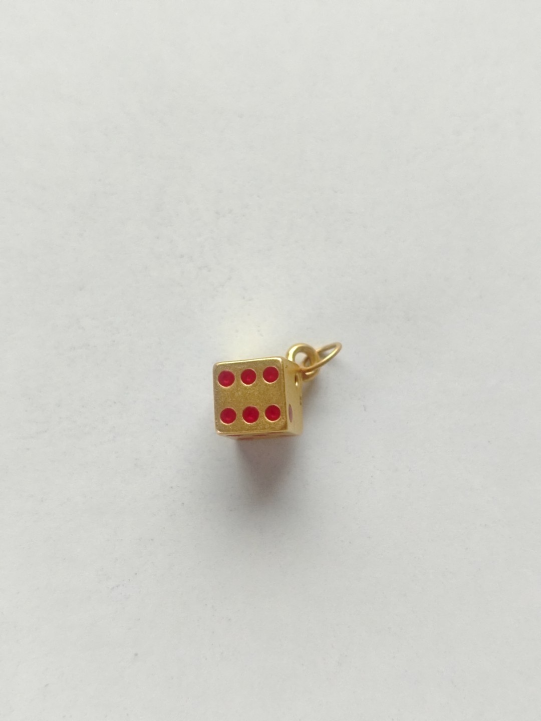 A(156）足金烧蓝骰子（详情见第二张图）