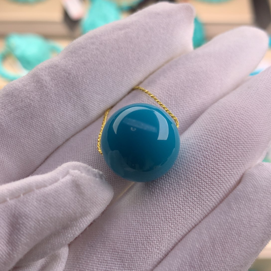 绿松石珠宝奇石未镶嵌15.8